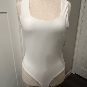 Francesca's White Bodysuit - XL